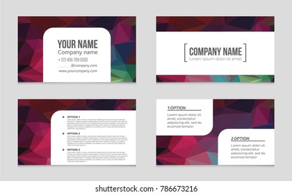 Abstract vector layout background set. For art template design, list, front page, mockup brochure theme style, banner, idea, cover, booklet, print, flyer, book, blank, card, ad, sign, sheet, a4