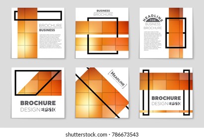 Abstract vector layout background set. For art template design, list, front page, mockup brochure theme style, banner, idea, cover, booklet, print, flyer, book, blank, card, ad, sign, sheet, a4.