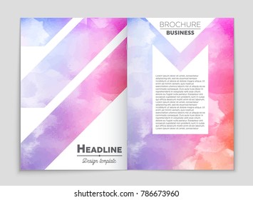 Abstract vector layout background set. For art template design, list, front page, mockup brochure theme style, banner, idea, cover, booklet, print, flyer, book, blank, card, ad, sign, sheet, a4