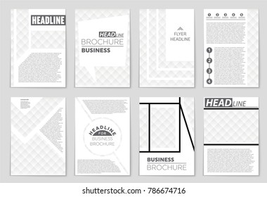 Abstract vector layout background set. For art template design, list, front page, mockup brochure theme style, banner, idea, cover, booklet, print, flyer, book, blank, card, ad, sign, sheet, a4