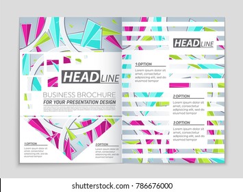 Abstract vector layout background set. For art template design, list, front page, mockup brochure theme style, banner, idea, cover, booklet, print, flyer, book, blank, card, ad, sign, sheet, a4.