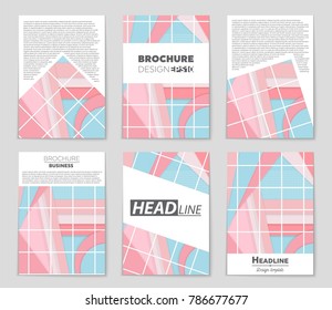 Abstract vector layout background set. For art template design, list, front page, mockup brochure theme style, banner, idea, cover, booklet, print, flyer, book, blank, card, ad, sign, sheet,, a4.