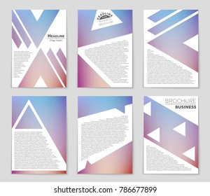 Abstract vector layout background set. For art template design, list, front page, mockup brochure theme style, banner, idea, cover, booklet, print, flyer, book, blank, card, ad, sign, sheet,, a4.