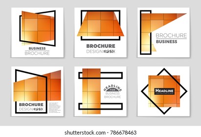 Abstract vector layout background set. For art template design, list, front page, mockup brochure theme style, banner, idea, cover, booklet, print, flyer, book, blank, card, ad, sign, sheet, a4.
