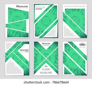 Abstract vector layout background set. For art template design, list, front page, mockup brochure theme style, banner, idea, cover, booklet, print, flyer, book, blank, card, ad, sign, sheet, a4.