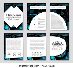 Abstract vector layout background set. For art template design, list, front page, mockup brochure theme style, banner, idea, cover, booklet, print, flyer, book, blank, card, ad, sign, sheet, a4.