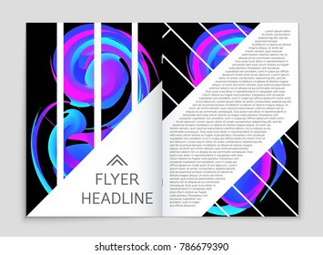 Abstract vector layout background set. For art template design, list, front page, mockup brochure theme style, banner, idea, cover, booklet, print, flyer, book, blank, card, ad, sign, sheet, a4