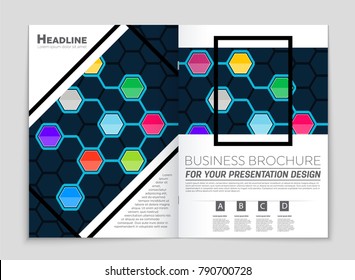 Abstract vector layout background set. For art template design, list, front page, mockup brochure theme style, banner, idea, cover, booklet, print, flyer, book, blank, card, ad, sign, sheet, a4.