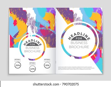 Abstract vector layout background set. For art template design, list, front page, mockup brochure theme style, banner, idea, cover, booklet, print, flyer, book, blank, card, ad, sign, sheet, a4