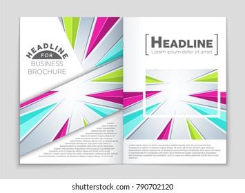 Abstract vector layout background set. For art template design, list, front page, mockup brochure theme style, banner, idea, cover, booklet, print, flyer, book, blank, card, ad, sign, sheet, a4.