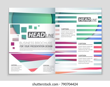 Abstract vector layout background set. For art template design, list, front page, mockup brochure theme style, banner, idea, cover, booklet, print, flyer, book, blank, card, ad, sign, sheet,, a4.