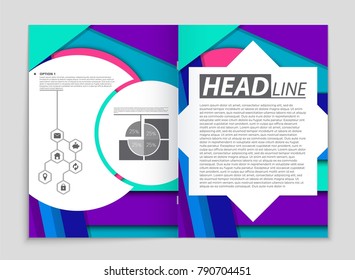 Abstract vector layout background set. For art template design, list, front page, mockup brochure theme style, banner, idea, cover, booklet, print, flyer, book, blank, card, ad, sign, sheet,, a4.