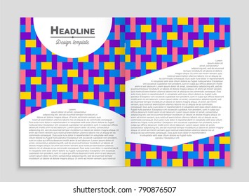 Abstract vector layout background set. For art template design, list, front page, mockup brochure theme style, banner, idea, cover, booklet, print, flyer, book, blank, card, ad, sign, sheet, a4