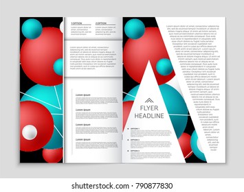 Abstract vector layout background set. For art template design, list, front page, mockup brochure theme style, banner, idea, cover, booklet, print, flyer, book, blank, card, ad, sign, sheet, a4.