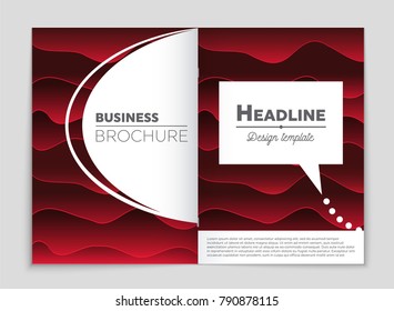 Abstract vector layout background set. For art template design, list, front page, mockup brochure theme style, banner, idea, cover, booklet, print, flyer, book, blank, card, ad, sign, sheet, a4.