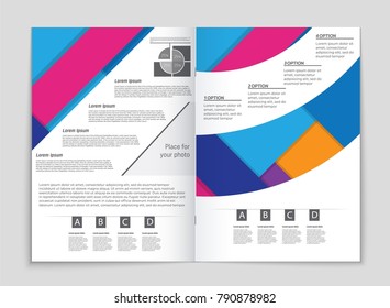 Abstract vector layout background set. For art template design, list, front page, mockup brochure theme style, banner, idea, cover, booklet, print, flyer, book, blank, card, ad, sign, sheet,, a4.