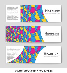 Abstract vector layout background set. For art template design, list, front page, mockup brochure theme style, banner, idea, cover, booklet, print, flyer, book, blank, card, ad, sign, sheet, a4