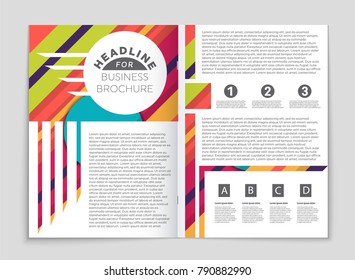 Abstract vector layout background set. For art template design, list, front page, mockup brochure theme style, banner, idea, cover, booklet, print, flyer, book, blank, card, ad, sign, sheet,, a4.