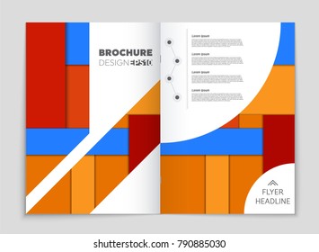 Abstract vector layout background set. For art template design, list, front page, mockup brochure theme style, banner, idea, cover, booklet, print, flyer, book, blank, card, ad, sign, sheet,, a4.