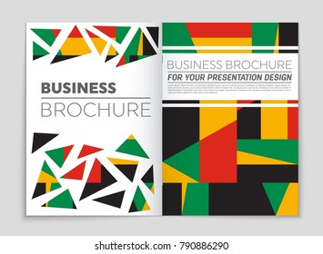 Abstract vector layout background set. For art template design, list, front page, mockup brochure theme style, banner, idea, cover, booklet, print, flyer, book, blank, card, ad, sign, sheet, a4.