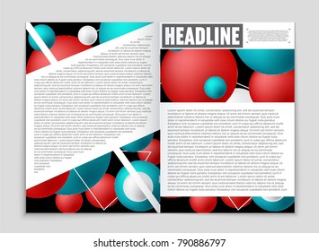 Abstract vector layout background set. For art template design, list, front page, mockup brochure theme style, banner, idea, cover, booklet, print, flyer, book, blank, card, ad, sign, sheet, a4.