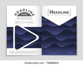 Abstract vector layout background set. For art template design, list, front page, mockup brochure theme style, banner, idea, cover, booklet, print, flyer, book, blank, card, ad, sign, sheet, a4.