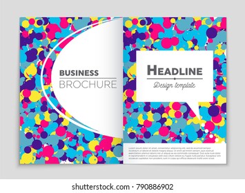Abstract vector layout background set. For art template design, list, front page, mockup brochure theme style, banner, idea, cover, booklet, print, flyer, book, blank, card, ad, sign, sheet, a4.