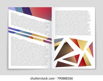 Abstract vector layout background set. For art template design, list, front page, mockup brochure theme style, banner, idea, cover, booklet, print, flyer, book, blank, card, ad, sign, sheet, a4