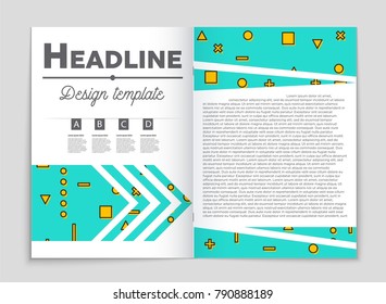 Abstract vector layout background set. For art template design, list, front page, mockup brochure theme style, banner, idea, cover, booklet, print, flyer, book, blank, card, ad, sign, sheet, a4.