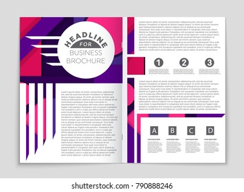 Abstract vector layout background set. For art template design, list, front page, mockup brochure theme style, banner, idea, cover, booklet, print, flyer, book, blank, card, ad, sign, sheet,, a4.