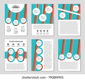 Abstract vector layout background set. For art template design, list, front page, mockup brochure theme style, banner, idea, cover, booklet, print, flyer, book, blank, card, ad, sign, sheet, a4.
