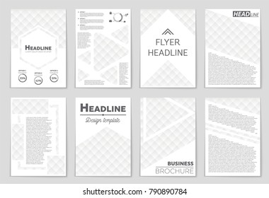 Abstract vector layout background set. For art template design, list, front page, mockup brochure theme style, banner, idea, cover, booklet, print, flyer, book, blank, card, ad, sign, sheet, a4
