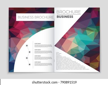 Abstract vector layout background set. For art template design, list, front page, mockup brochure theme style, banner, idea, cover, booklet, print, flyer, book, blank, card, ad, sign, sheet, a4
