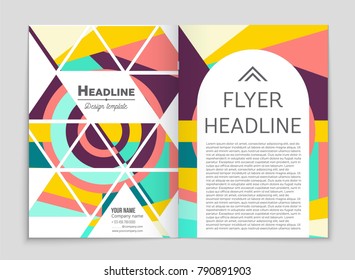 Abstract vector layout background set. For art template design, list, front page, mockup brochure theme style, banner, idea, cover, booklet, print, flyer, book, blank, card, ad, sign, sheet, a4