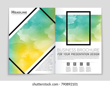 Abstract vector layout background set. For art template design, list, front page, mockup brochure theme style, banner, idea, cover, booklet, print, flyer, book, blank, card, ad, sign, sheet, a4.