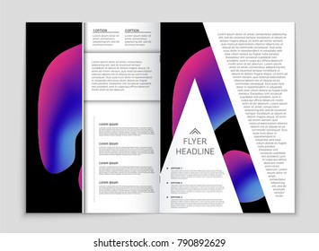 Abstract vector layout background set. For art template design, list, front page, mockup brochure theme style, banner, idea, cover, booklet, print, flyer, book, blank, card, ad, sign, sheet, a4