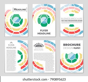Abstract vector layout background set. For art template design, list, front page, mockup brochure theme style, banner, idea, cover, booklet, print, flyer, book, blank, card, ad, sign, sheet, a4.