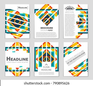 Abstract vector layout background set. For art template design, list, front page, mockup brochure theme style, banner, idea, cover, booklet, print, flyer, book, blank, card, ad, sign, sheet, a4.