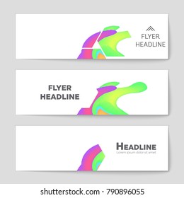Abstract vector layout background set. For art template design, list, front page, mockup brochure theme style, banner, idea, cover, booklet, print, flyer, book, blank, card, ad, sign, sheet, a4
