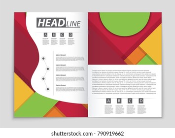 Abstract vector layout background set. For art template design, list, front page, mockup brochure theme style, banner, idea, cover, booklet, print, flyer, book, blank, card, ad, sign, sheet,, a4.