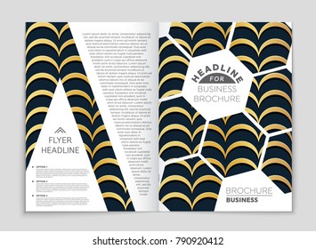 Abstract vector layout background set. For art template design, list, front page, mockup brochure theme style, banner, idea, cover, booklet, print, flyer, book, blank, card, ad, sign, sheet, a4.