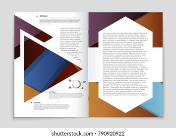 Abstract vector layout background set. For art template design, list, front page, mockup brochure theme style, banner, idea, cover, booklet, print, flyer, book, blank, card, ad, sign, sheet,, a4.