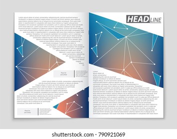 Abstract vector layout background set. For art template design, list, front page, mockup brochure theme style, banner, idea, cover, booklet, print, flyer, book, blank, card, ad, sign, sheet, a4.