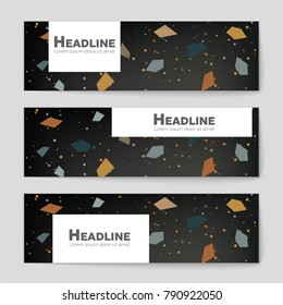 Abstract vector layout background set. For art template design, list, front page, mockup brochure theme style, banner, idea, cover, booklet, print, flyer, book, blank, card, ad, sign, sheet, a4
