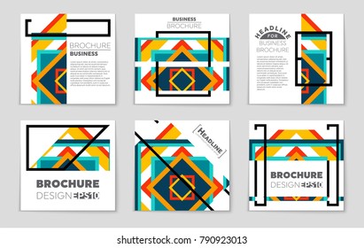 Abstract vector layout background set. For art template design, list, front page, mockup brochure theme style, banner, idea, cover, booklet, print, flyer, book, blank, card, ad, sign, sheet, a4.