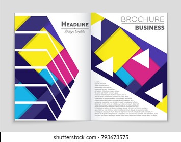 Abstract vector layout background set. For art template design, list, front page, mockup brochure theme style, banner, idea, cover, booklet, print, flyer, book, blank, card, ad, sign, sheet,, a4.