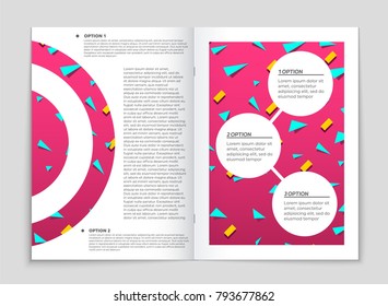 Abstract vector layout background set. For art template design, list, front page, mockup brochure theme style, banner, idea, cover, booklet, print, flyer, book, blank, card, ad, sign, sheet, a4