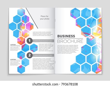 Abstract vector layout background set. For art template design, list, front page, mockup brochure theme style, banner, idea, cover, booklet, print, flyer, book, blank, card, ad, sign, sheet, a4