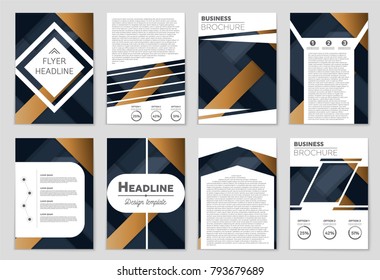 Abstract vector layout background set. For art template design, list, front page, mockup brochure theme style, banner, idea, cover, booklet, print, flyer, book, blank, card, ad, sign, sheet,, a4.