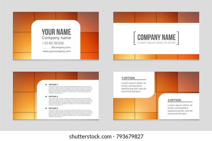 Abstract vector layout background set. For art template design, list, front page, mockup brochure theme style, banner, idea, cover, booklet, print, flyer, book, blank, card, ad, sign, sheet, a4.